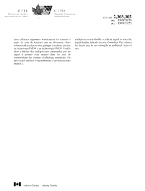 Document de brevet canadien 2303302. Page couverture 19991223. Image 2 de 2