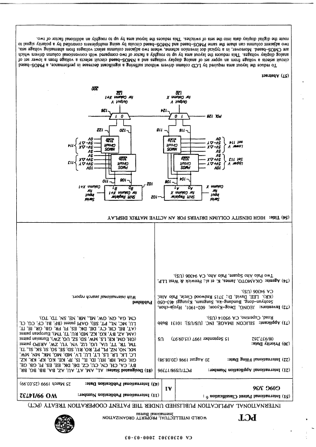 Canadian Patent Document 2303302. Abstract 20000303. Image 1 of 1