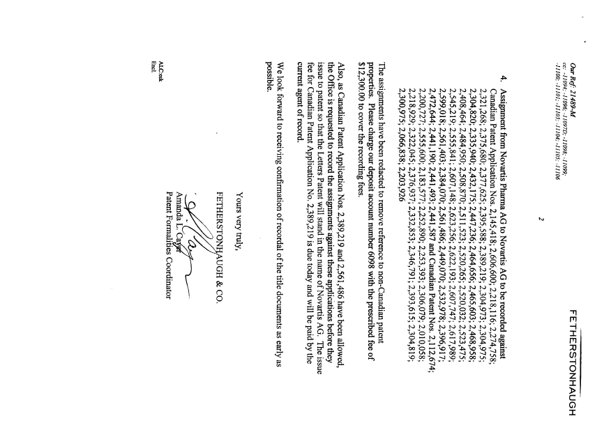 Document de brevet canadien 2304819. Cession 20090317. Image 2 de 38