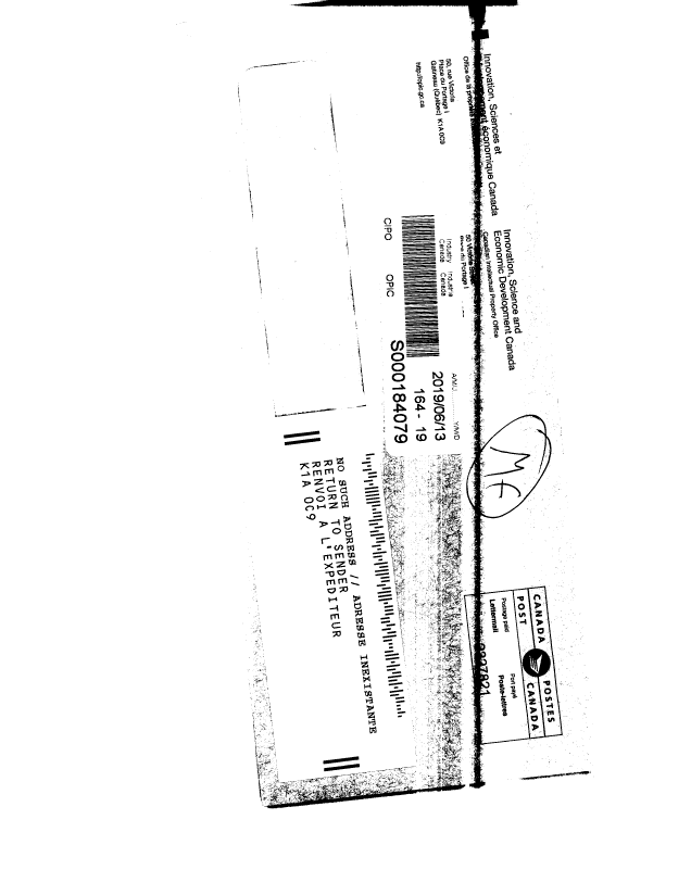 Canadian Patent Document 2305605. Correspondence 20181213. Image 2 of 2