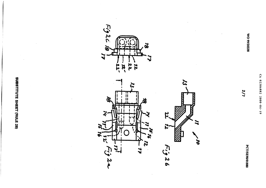 Canadian Patent Document 2306882. Drawings 20000419. Image 2 of 7