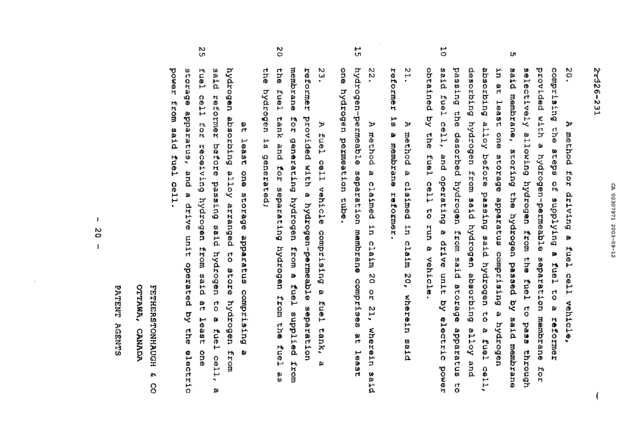 Document de brevet canadien 2307971. Revendications 20021210. Image 5 de 5