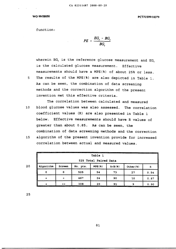 Canadian Patent Document 2311487. Description 20030630. Image 81 of 81