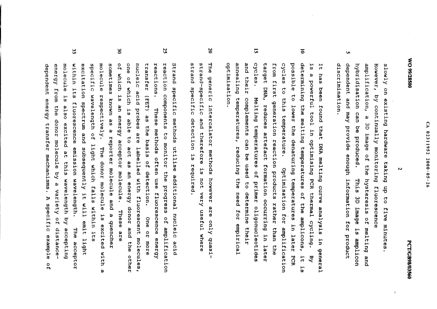 Canadian Patent Document 2311952. Description 20080526. Image 2 of 20