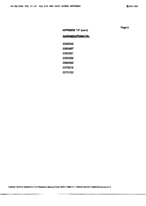 Canadian Patent Document 2314405. Correspondence 20030227. Image 8 of 8