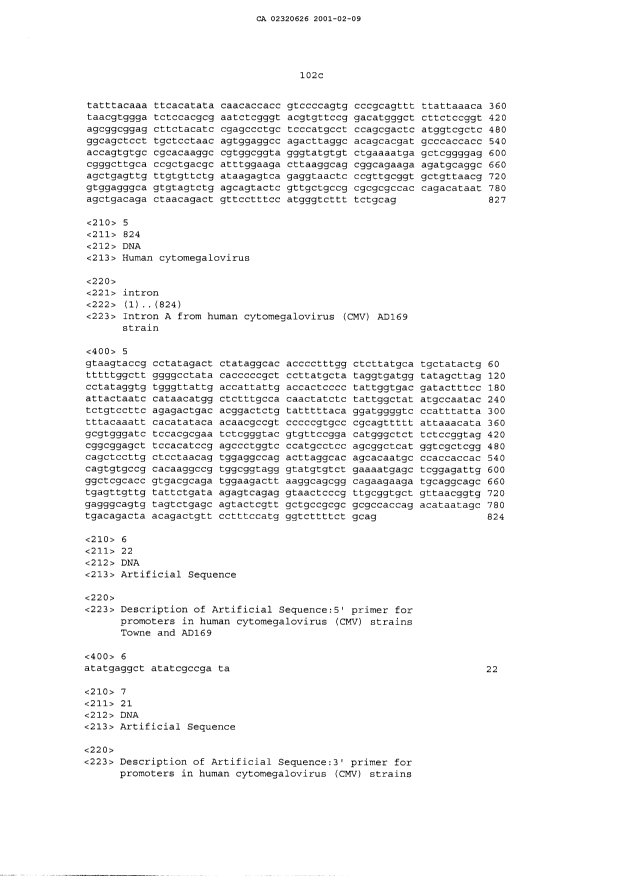 Canadian Patent Document 2320626. Correspondence 20010209. Image 7 of 8