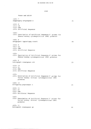 Canadian Patent Document 2320626. Correspondence 20010209. Image 8 of 8
