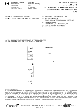 Document de brevet canadien 2321016. Page couverture 20020402. Image 1 de 1