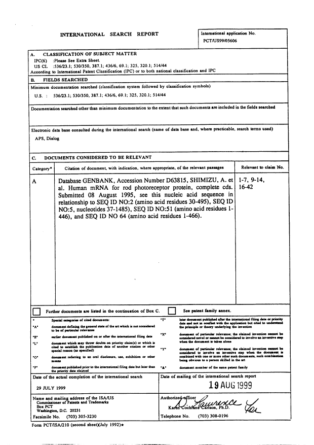Canadian Patent Document 2323830. PCT 20000913. Image 3 of 5
