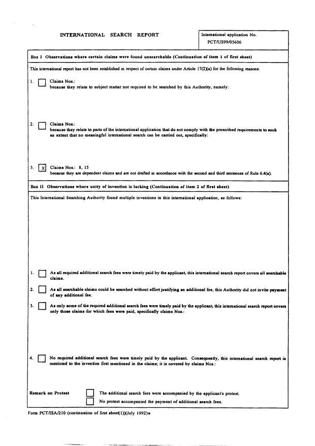 Document de brevet canadien 2323830. PCT 20000913. Image 5 de 5