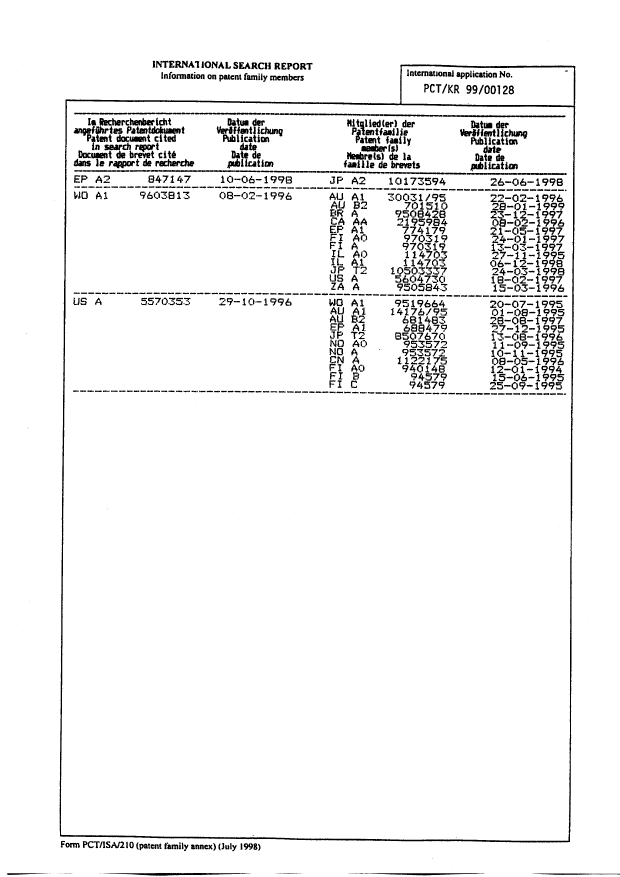 Document de brevet canadien 2324450. PCT 20000919. Image 22 de 22