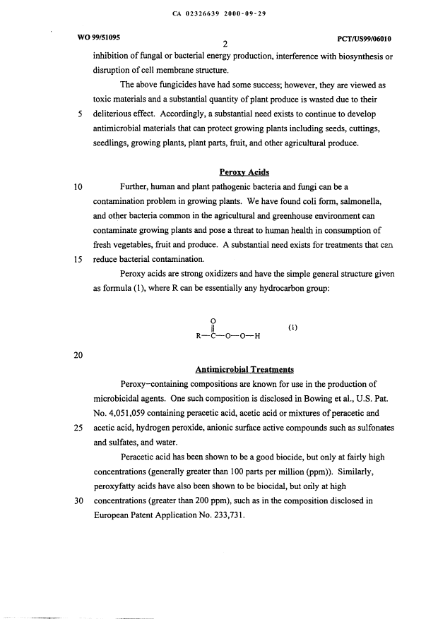 Canadian Patent Document 2326639. Description 20070405. Image 2 of 28