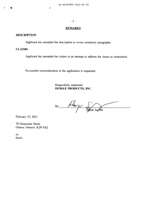 Canadian Patent Document 2327903. Prosecution-Amendment 20110215. Image 3 of 11