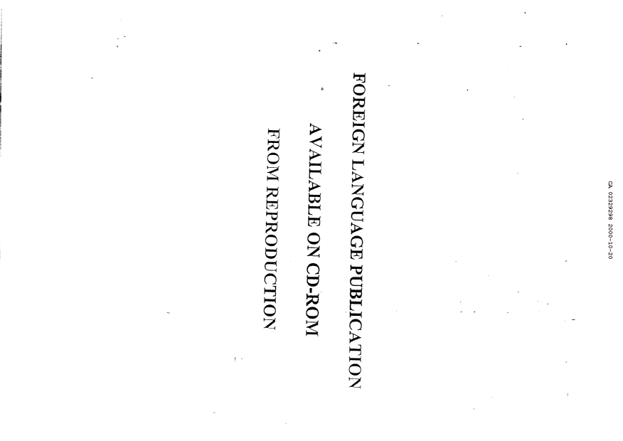 Document de brevet canadien 2329298. PCT 20001020. Image 1 de 11