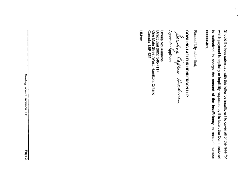 Canadian Patent Document 2330136. Correspondence 20081201. Image 2 of 2