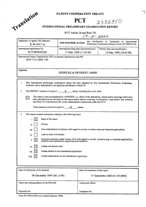 Document de brevet canadien 2332350. PCT 20001118. Image 1 de 10