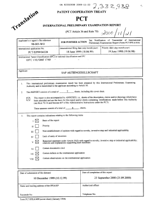 Document de brevet canadien 2332938. PCT 20001122. Image 1 de 10