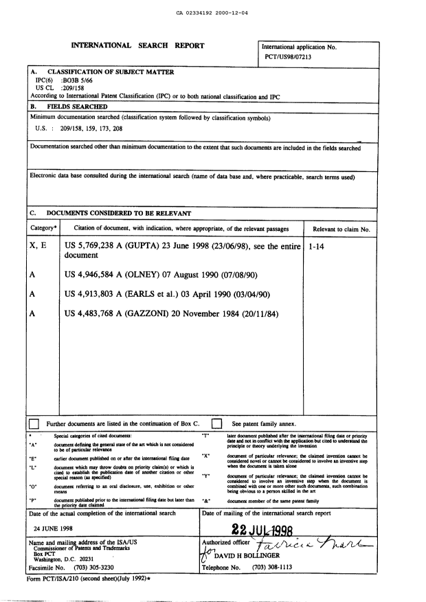 Document de brevet canadien 2334192. PCT 20001204. Image 3 de 3