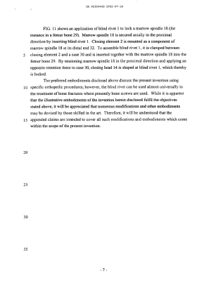 Document de brevet canadien 2334443. Description 20041201. Image 7 de 7
