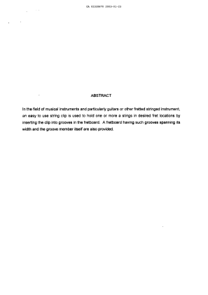 Document de brevet canadien 2335870. Abrégé 20030123. Image 1 de 1