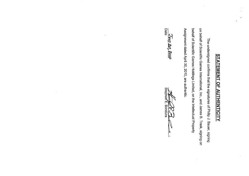 Canadian Patent Document 2336280. Assignment 20100720. Image 10 of 10