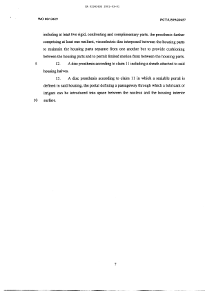 Document de brevet canadien 2342633. Revendications 20001201. Image 2 de 2