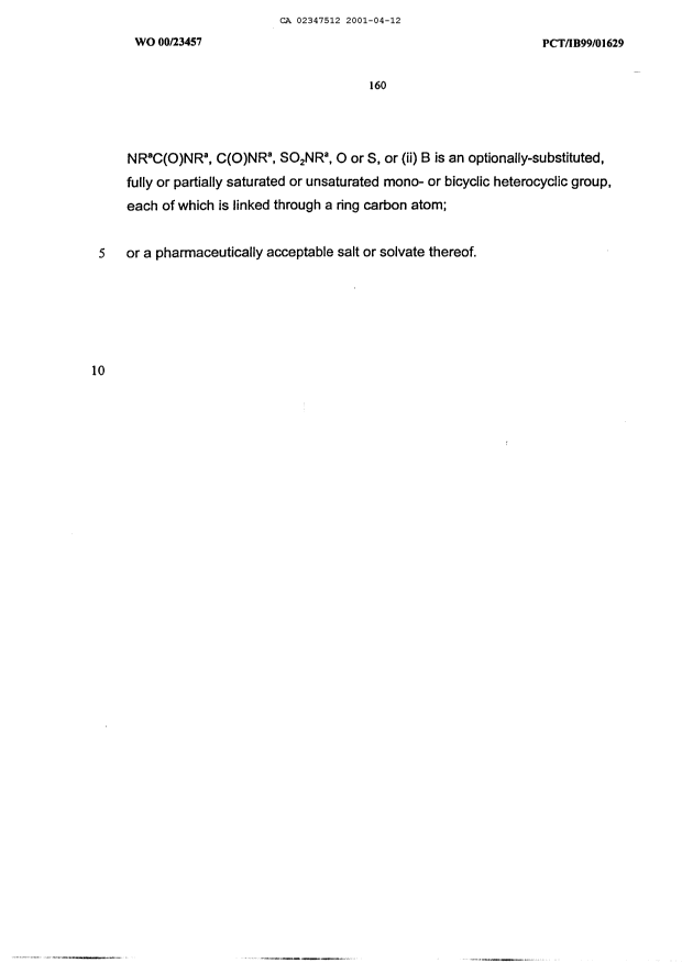 Document de brevet canadien 2347512. Revendications 20010412. Image 16 de 16