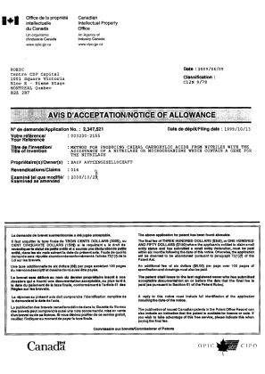 Canadian Patent Document 2347521. Prosecution-Amendment 20090625. Image 3 of 3