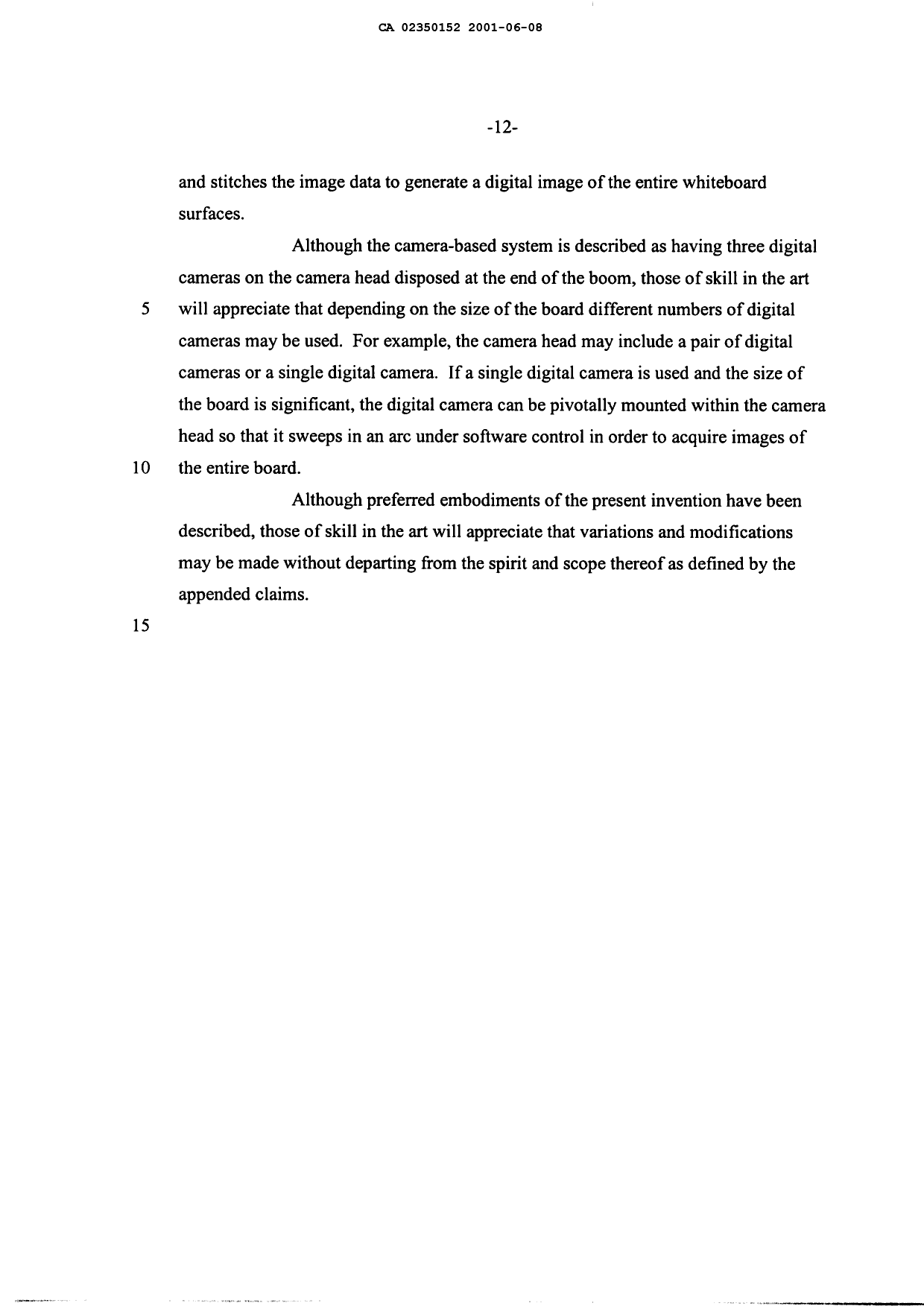 Canadian Patent Document 2350152. Description 20010608. Image 12 of 12