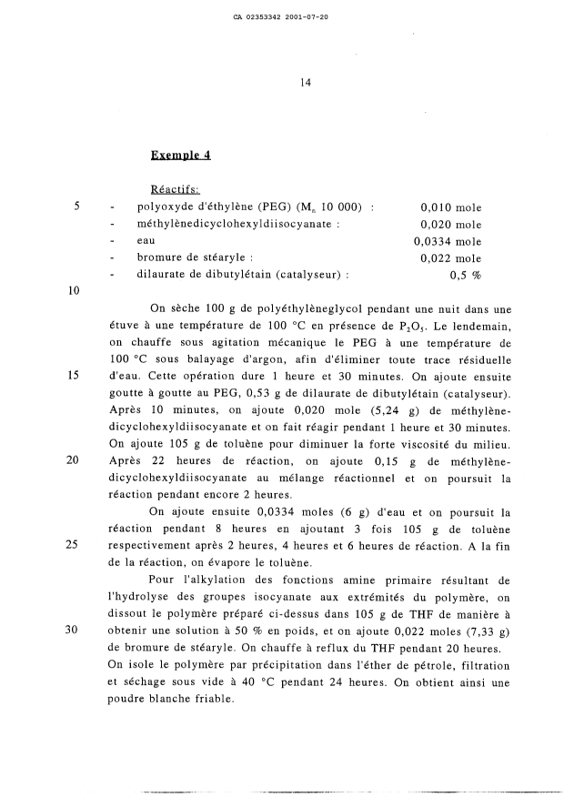 Canadian Patent Document 2353342. Description 20050302. Image 14 of 15