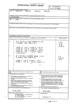 Document de brevet canadien 2358526. PCT 20010802. Image 1 de 18