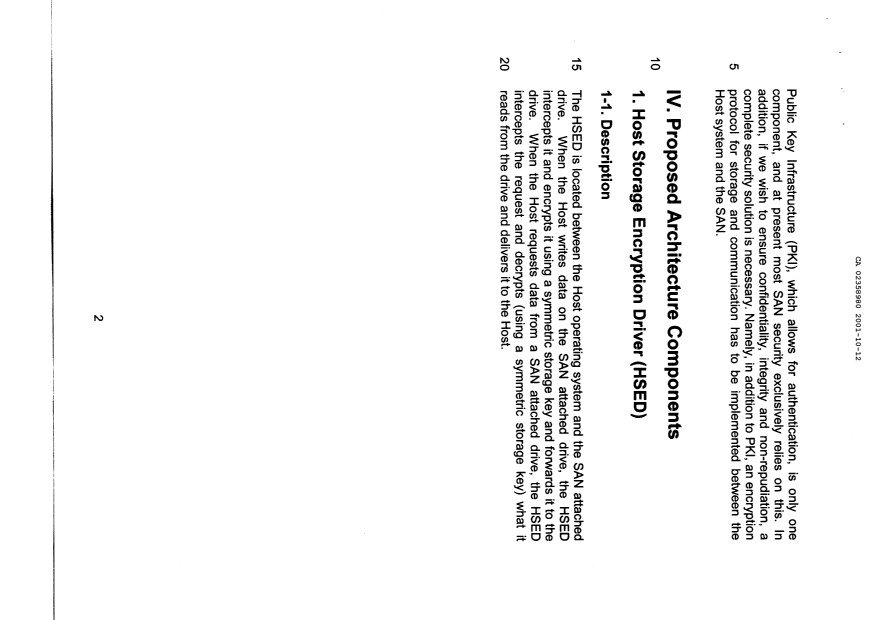 Document de brevet canadien 2358980. Description 20011012. Image 2 de 10