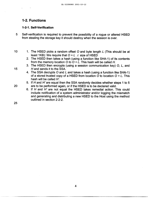 Canadian Patent Document 2358980. Description 20011012. Image 4 of 10