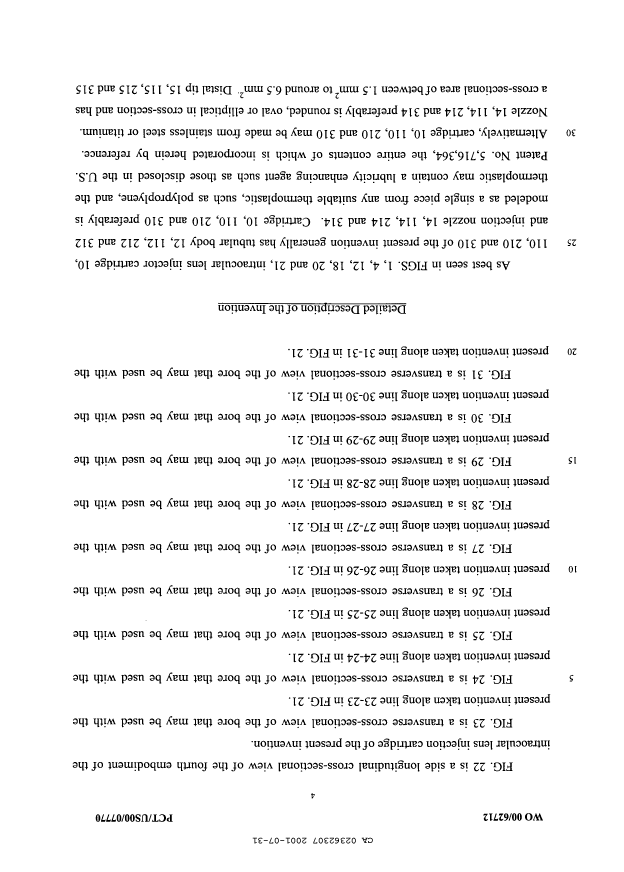 Canadian Patent Document 2362307. Description 20031222. Image 4 of 6