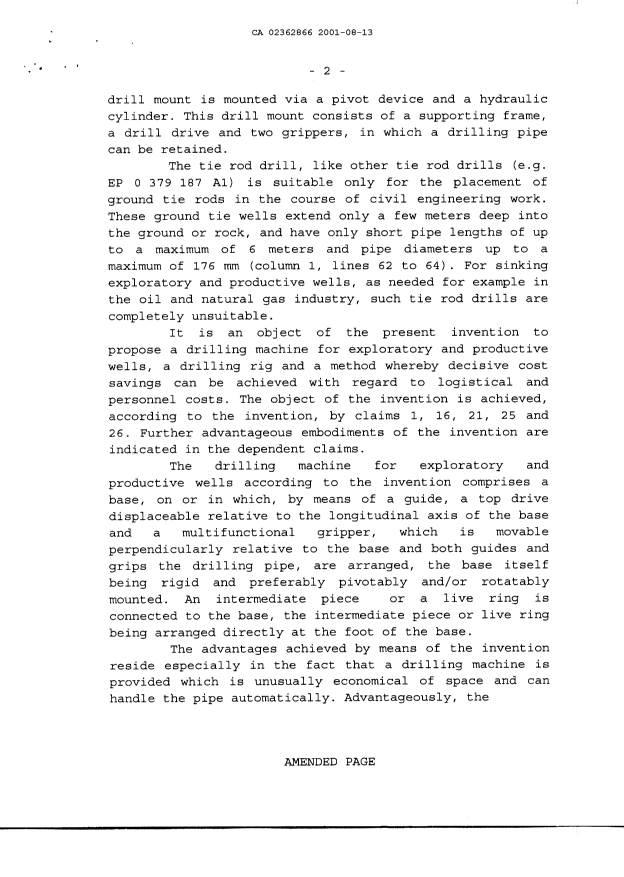 Canadian Patent Document 2362866. Description 20080908. Image 2 of 25