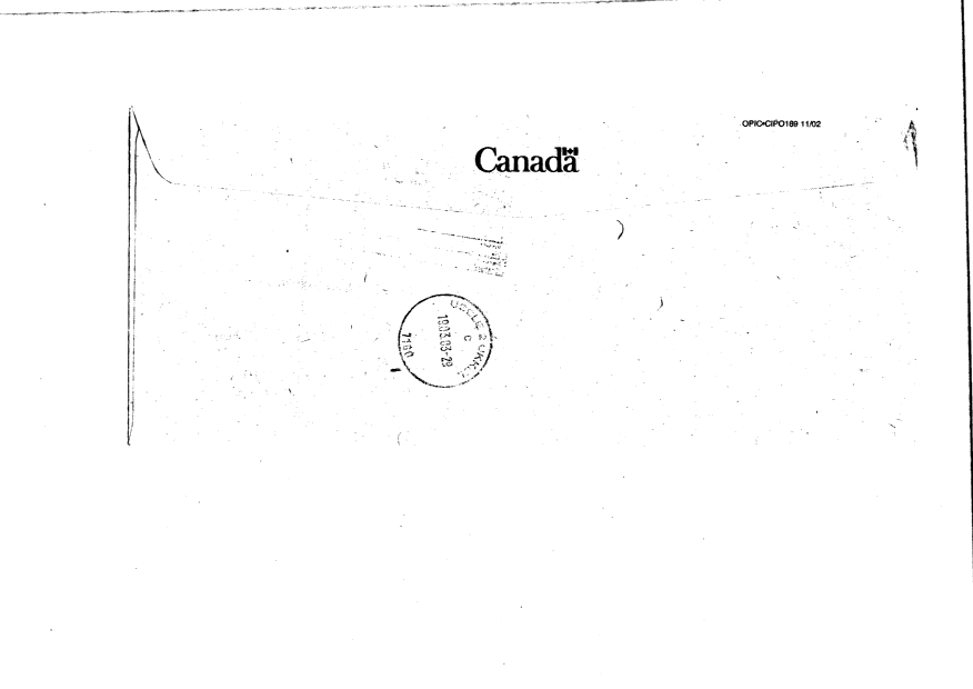 Canadian Patent Document 2363717. Correspondence 20030113. Image 3 of 3