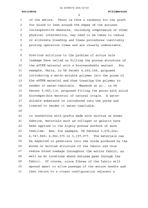 Canadian Patent Document 2365274. Description 20011003. Image 2 of 24