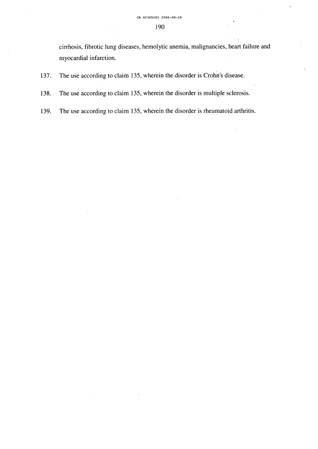 Document de brevet canadien 2365281. Revendications 20051228. Image 21 de 21