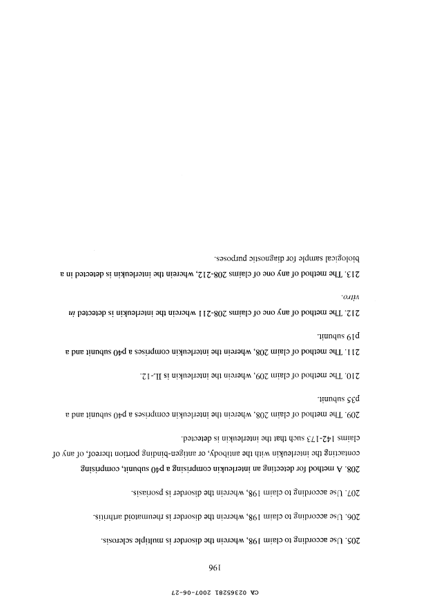 Document de brevet canadien 2365281. Poursuite-Amendment 20061227. Image 29 de 29
