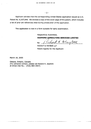 Canadian Patent Document 2368563. Prosecution-Amendment 20050318. Image 2 of 6