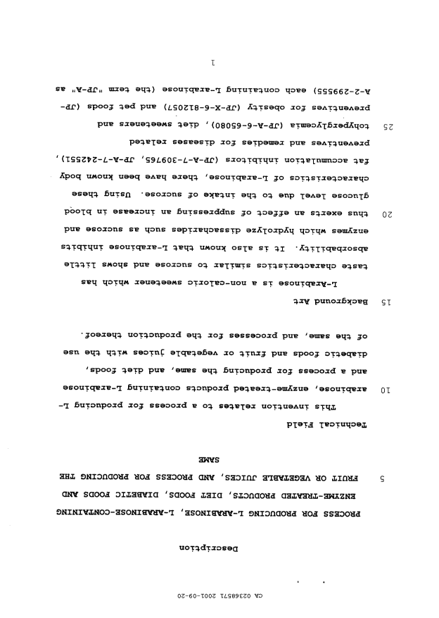 Canadian Patent Document 2368571. Description 20101122. Image 1 of 45