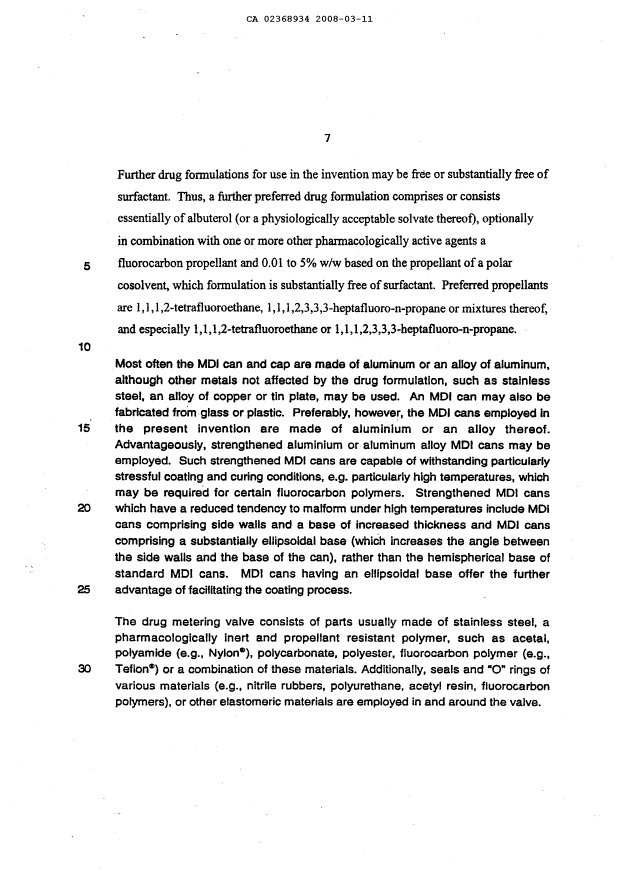 Canadian Patent Document 2368934. Prosecution-Amendment 20080311. Image 10 of 10
