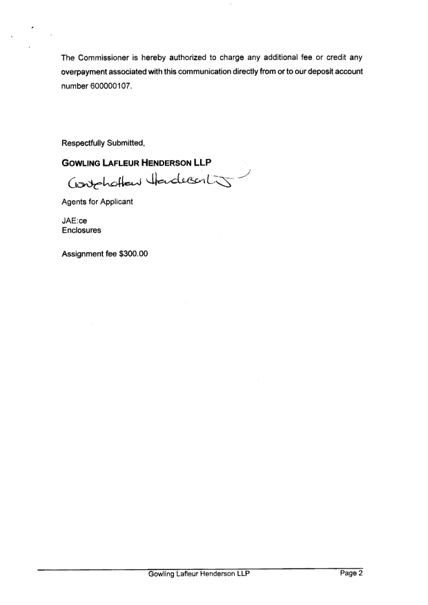 Document de brevet canadien 2369812. Cession 20020422. Image 2 de 11