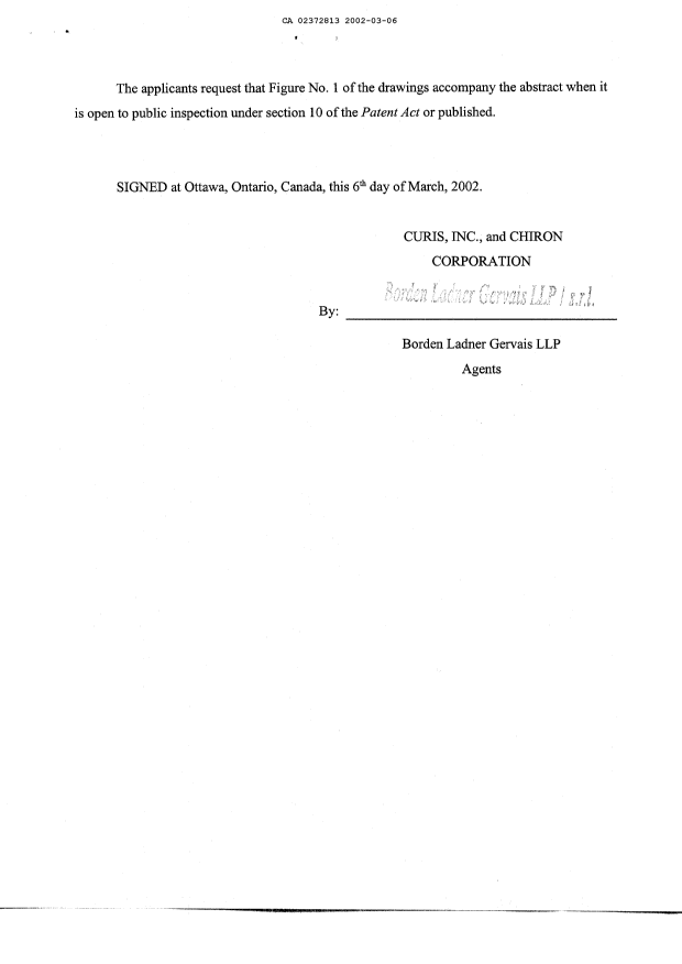 Document de brevet canadien 2372813. Cession 20020306. Image 4 de 4