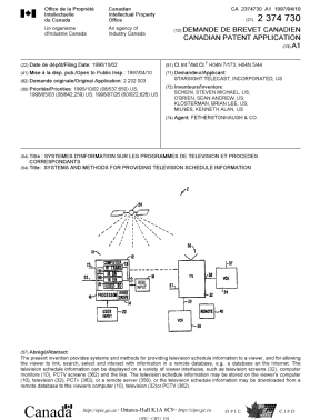 Document de brevet canadien 2374730. Page couverture 20020523. Image 1 de 1
