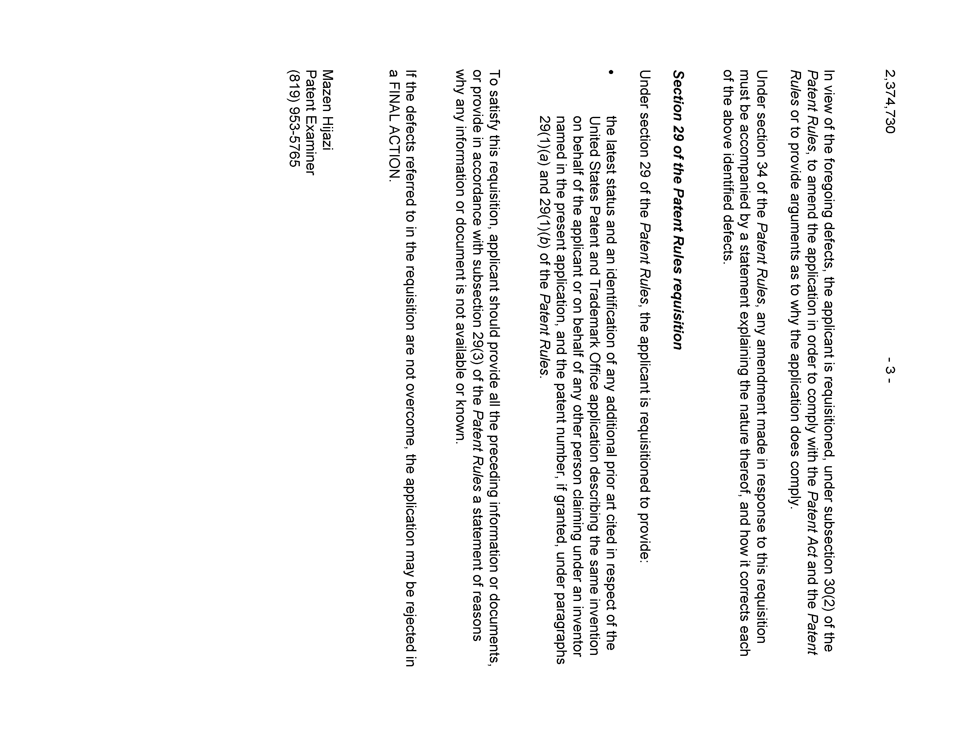 Document de brevet canadien 2374730. Poursuite-Amendment 20081209. Image 3 de 3