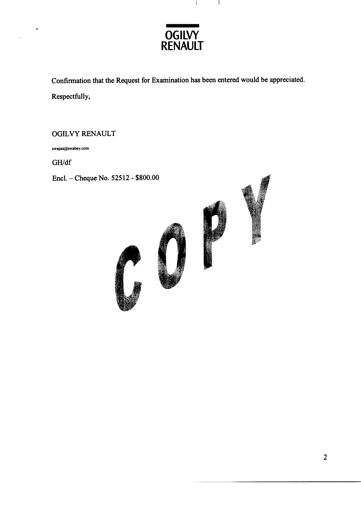 Canadian Patent Document 2375989. Correspondence 20020514. Image 5 of 5
