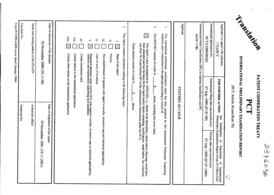 Document de brevet canadien 2376030. PCT 20020108. Image 1 de 8