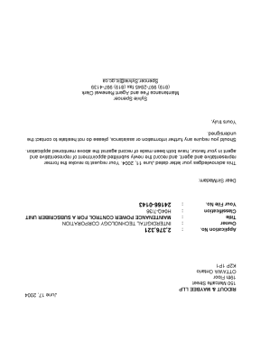 Canadian Patent Document 2376321. Correspondence 20040617. Image 1 of 1