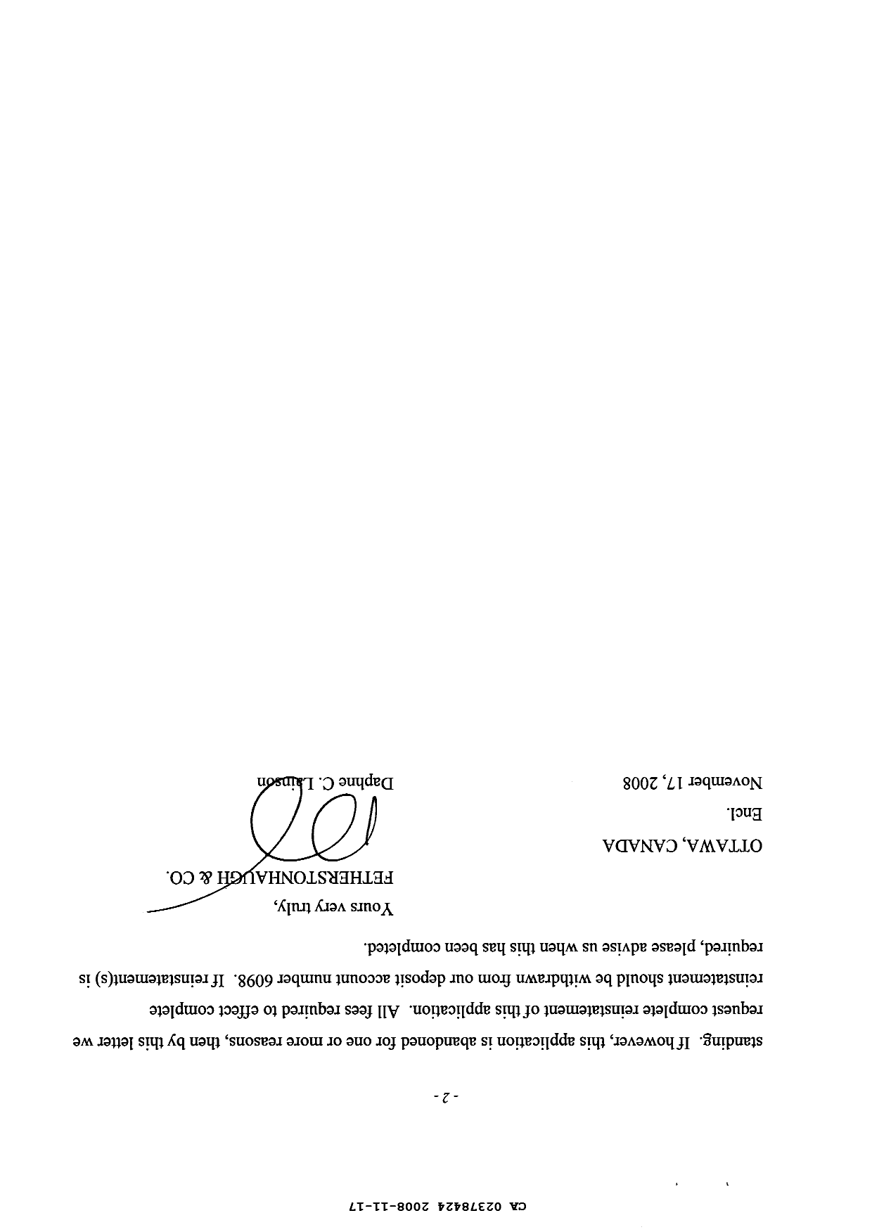 Canadian Patent Document 2378424. Prosecution-Amendment 20071217. Image 2 of 10
